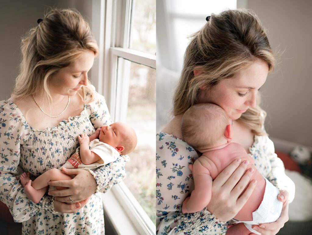 simple mommy and baby photos