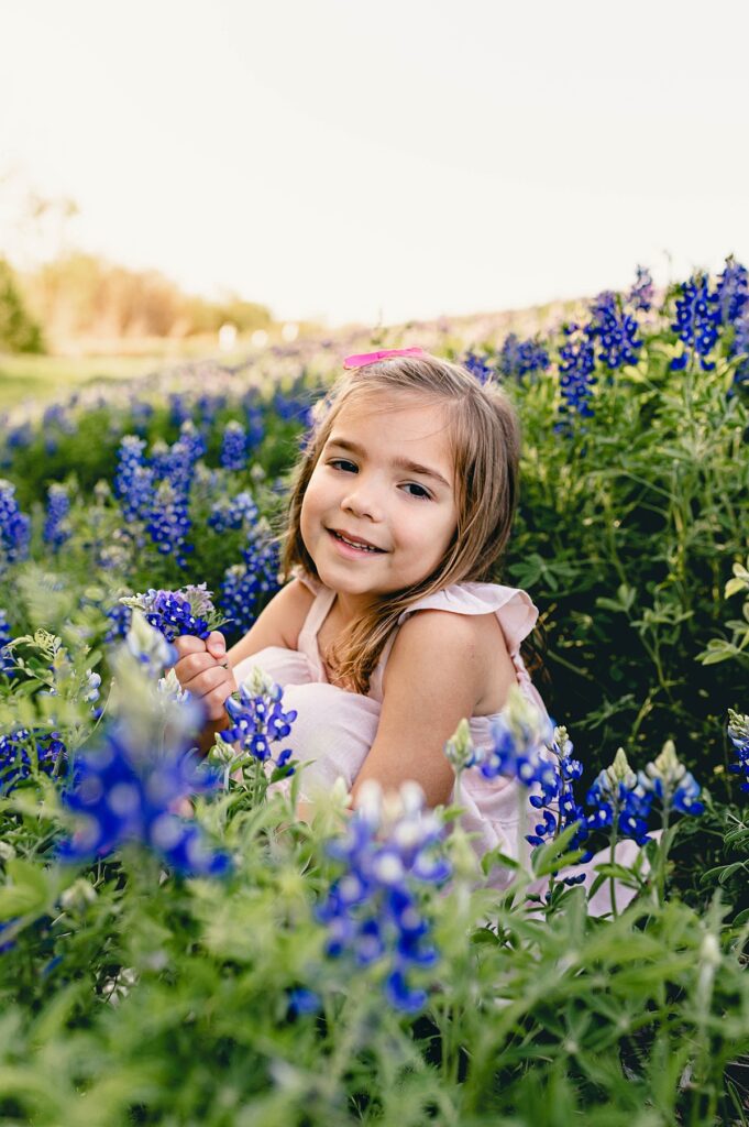 Cypress TX family bluebonnet sessions by mel b photo