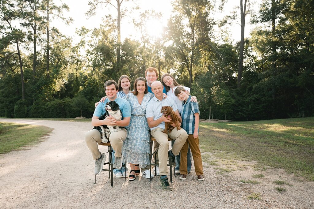 extended family photos with houston family photographer