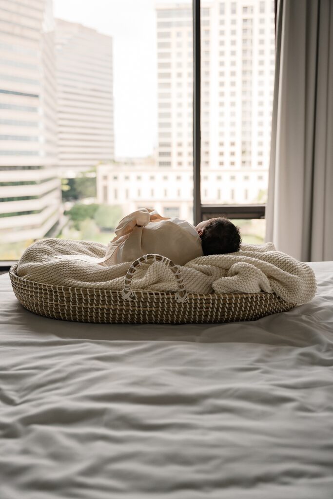 in-home newborn photography the woodlands tx